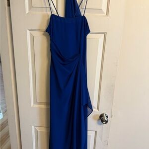 Elegant Blue Evening Dress